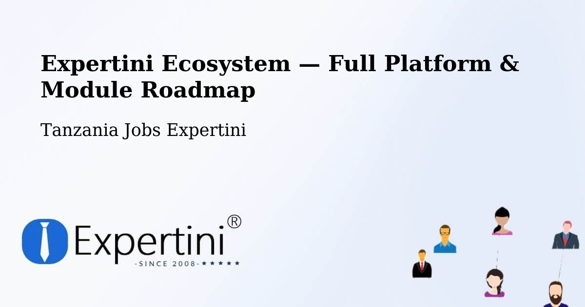 Expertini Ecosystem — Full Platform & Module Roadmap – Mugango
