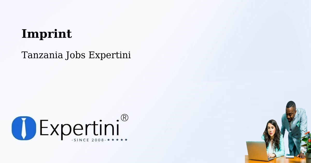 Imprint – Mugango - Tanzania Jobs Expertini